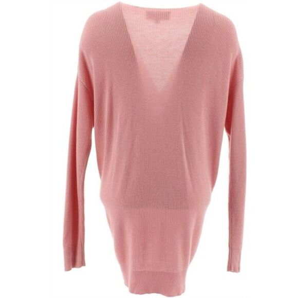 Laurie Felt Twist Front Cashmere Blend Sweater - Picture 3 of 7